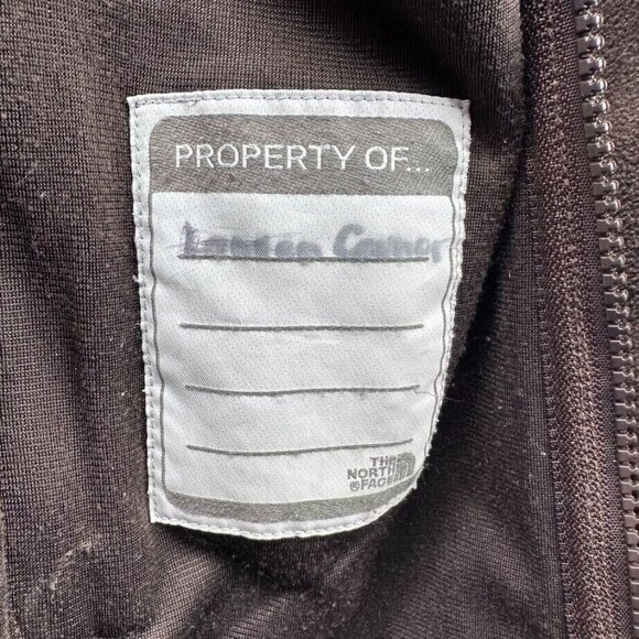 The North Face Girls Fleece Jacket Size Large Chocolate Brown Full Zip Pockets - Picture 11 of 11